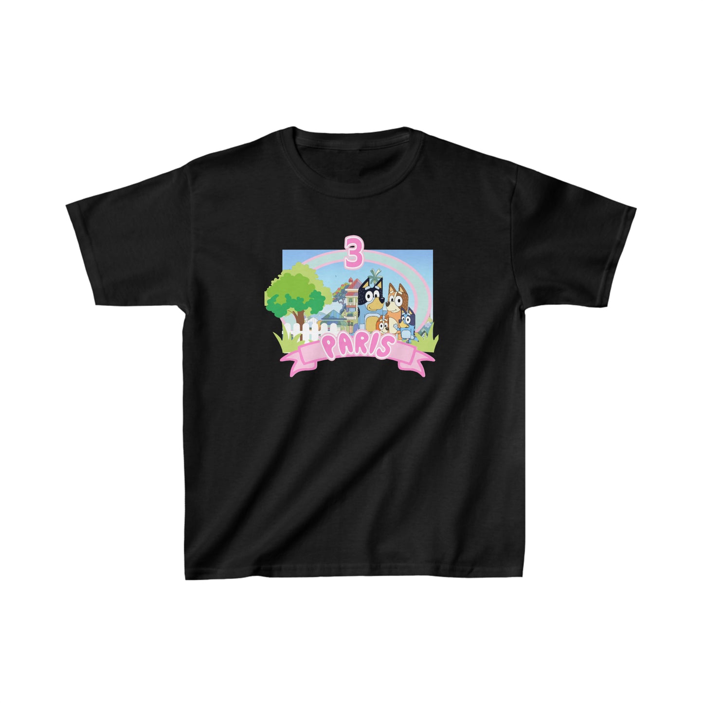 Bluely Personalized Birthday T Shirt.