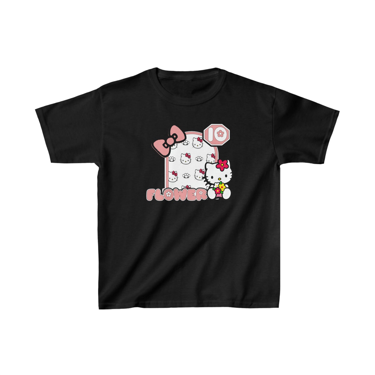 Kids Hello Kitty Birthday T Shirt.