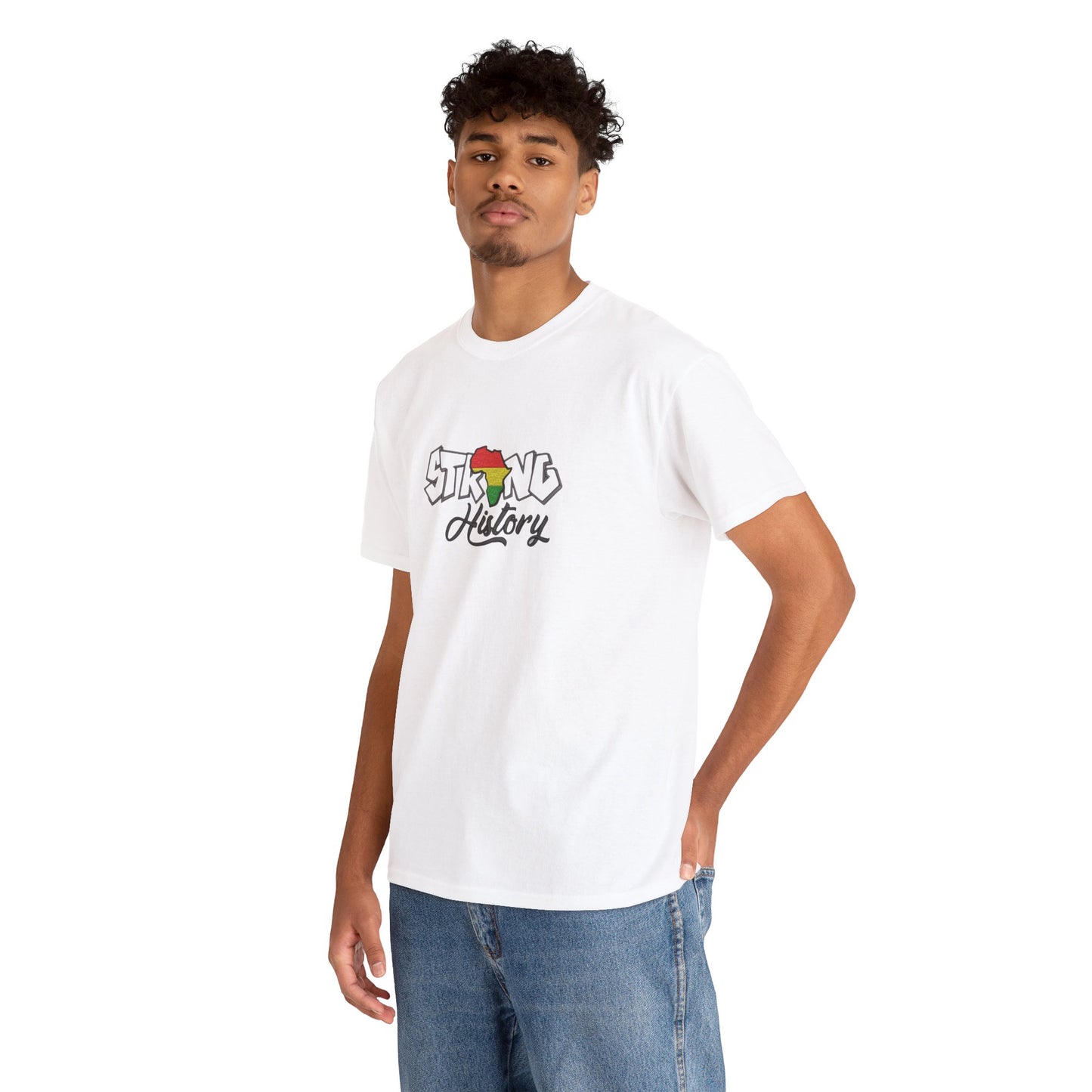 Embroidery Strong History T Shirt