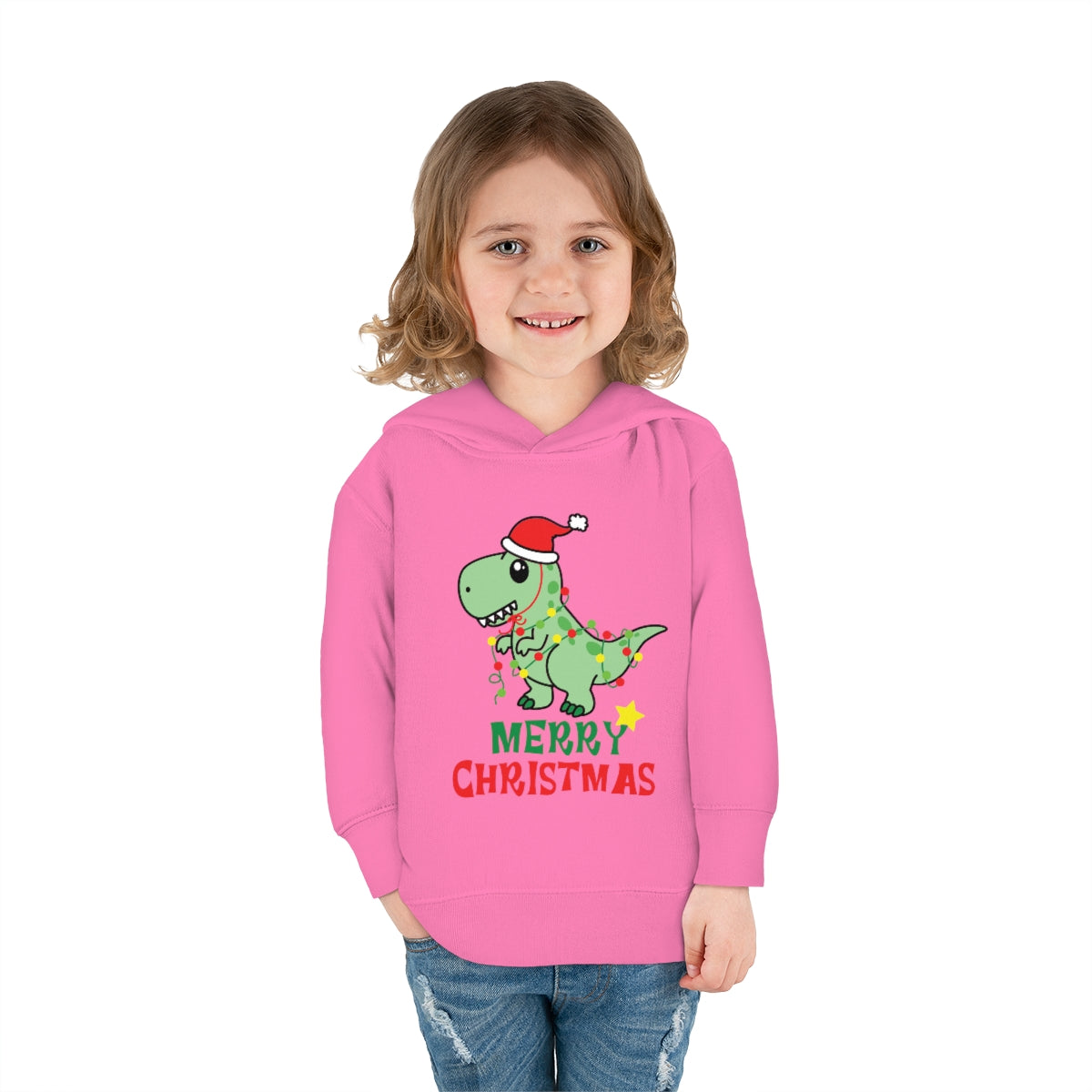 Christmas Toddler Pullover Fleece Hoodie