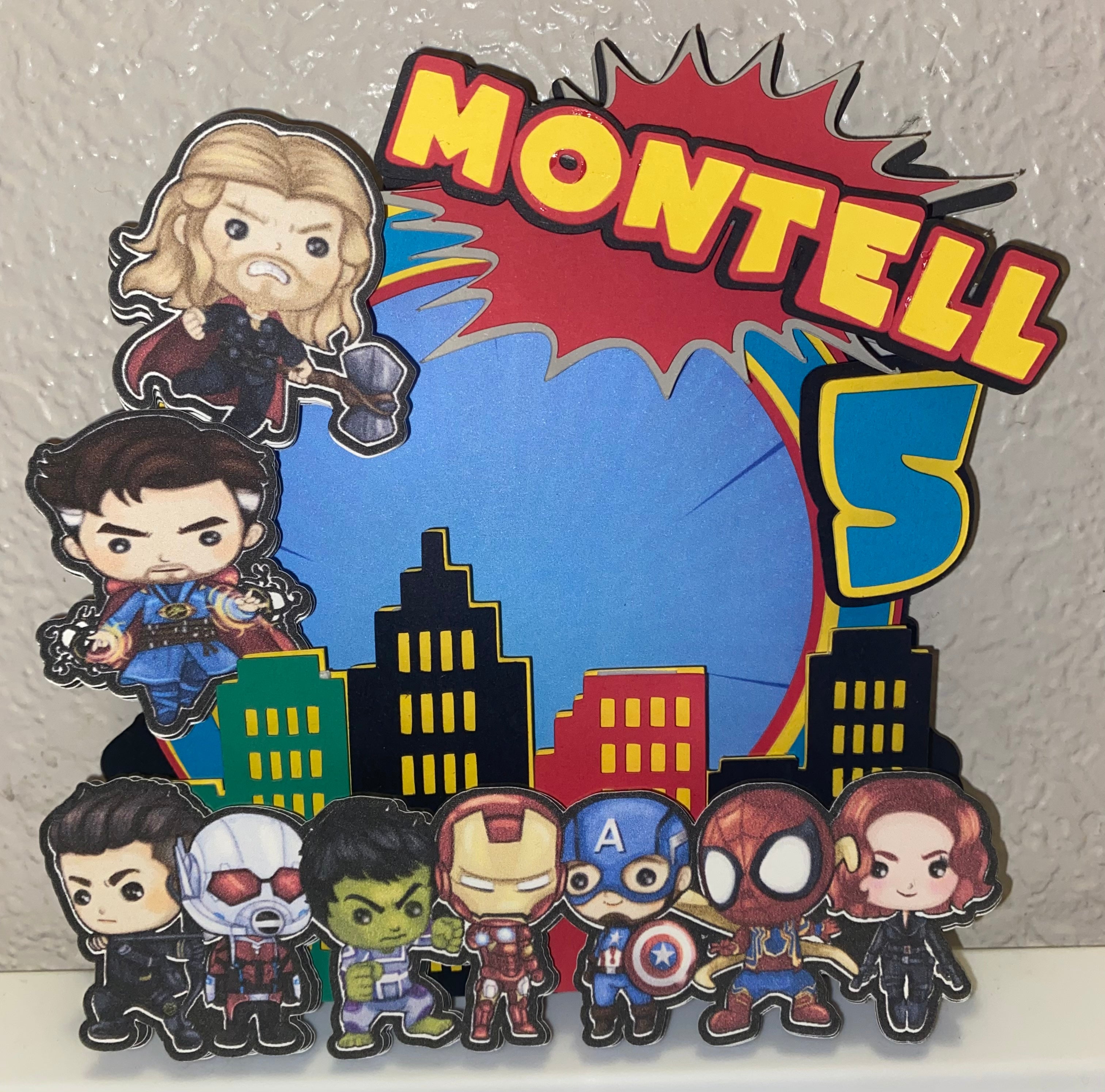 Heros Personalized Cake Topper – GoAchievePersonalExcellence