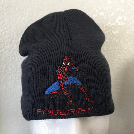 Spiderman Skull cap beanie Embroidered