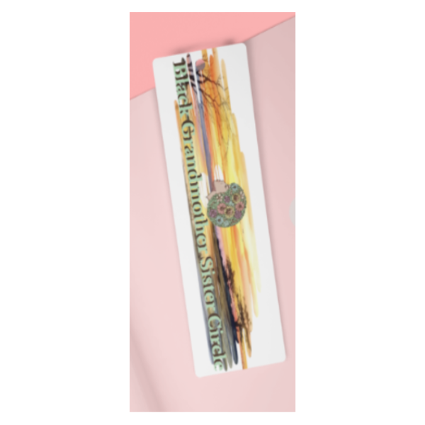 Black Grandmother Sister Circle Bookmark comes with tassel.