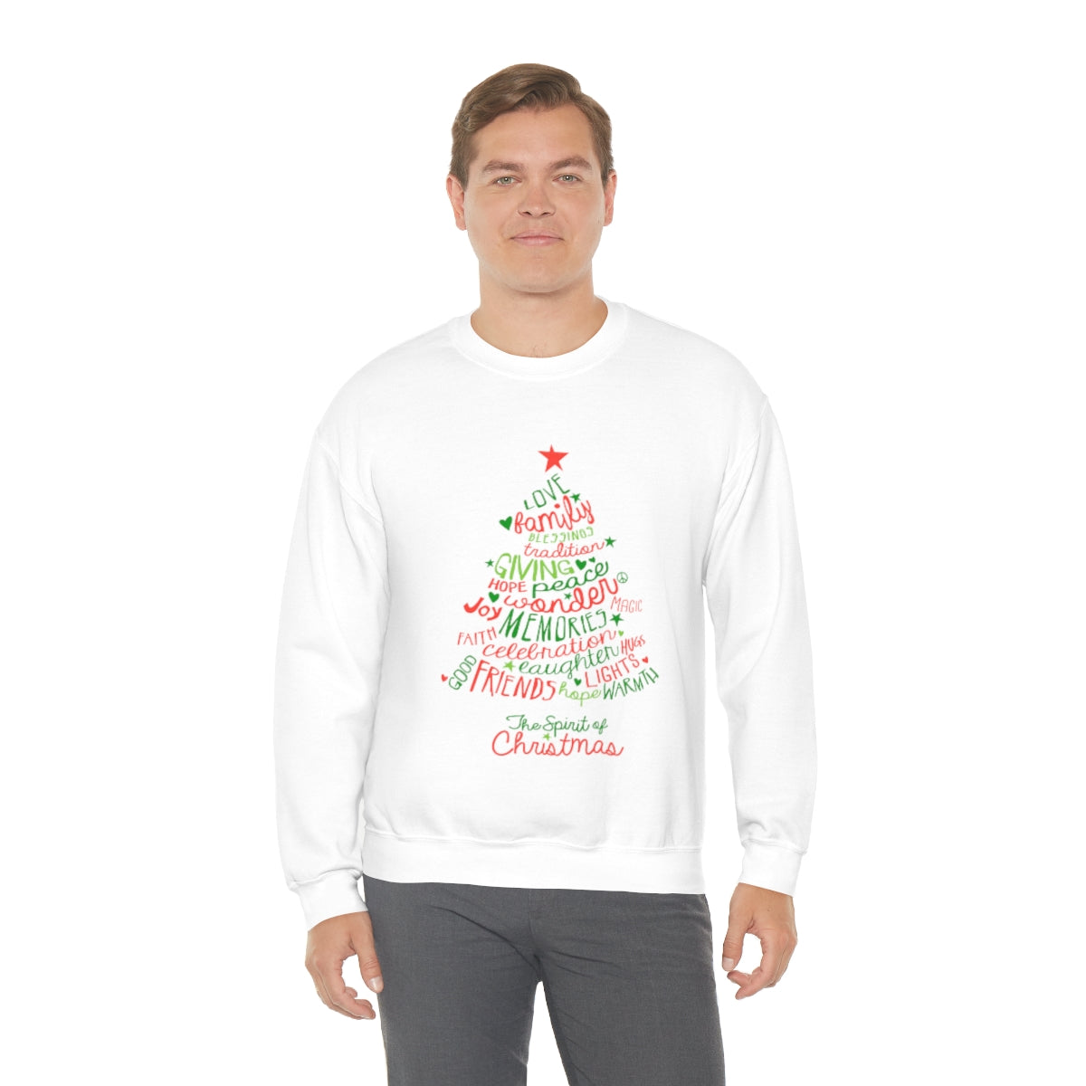 Christmas Unisex Heavy Blend Crewneck Sweatshirt