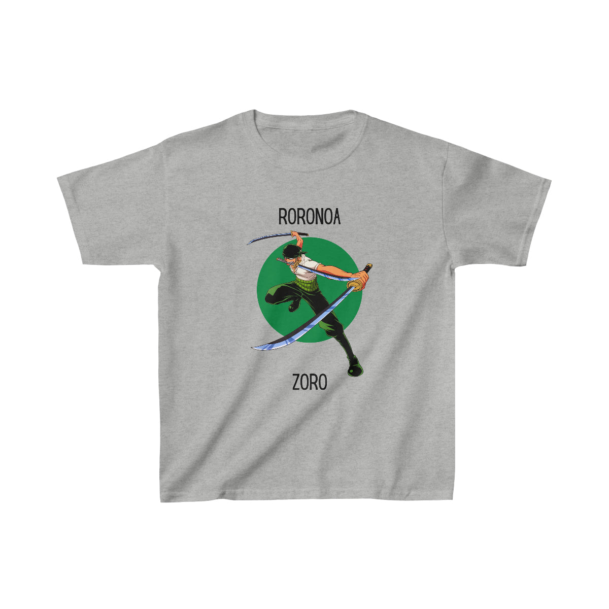 Roronoa Zoro Kids Heavy Cotton Tee