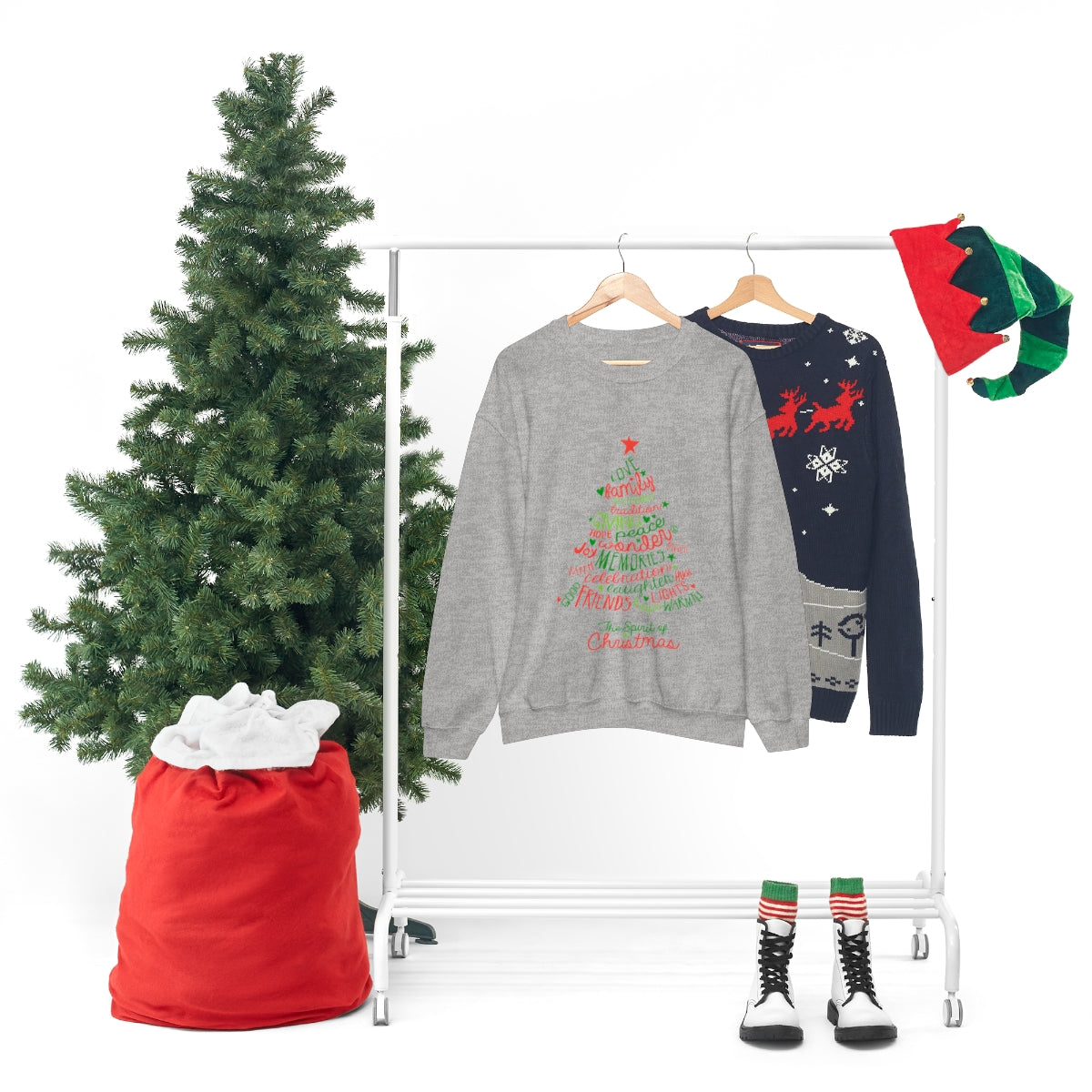 Christmas Unisex Heavy Blend Crewneck Sweatshirt