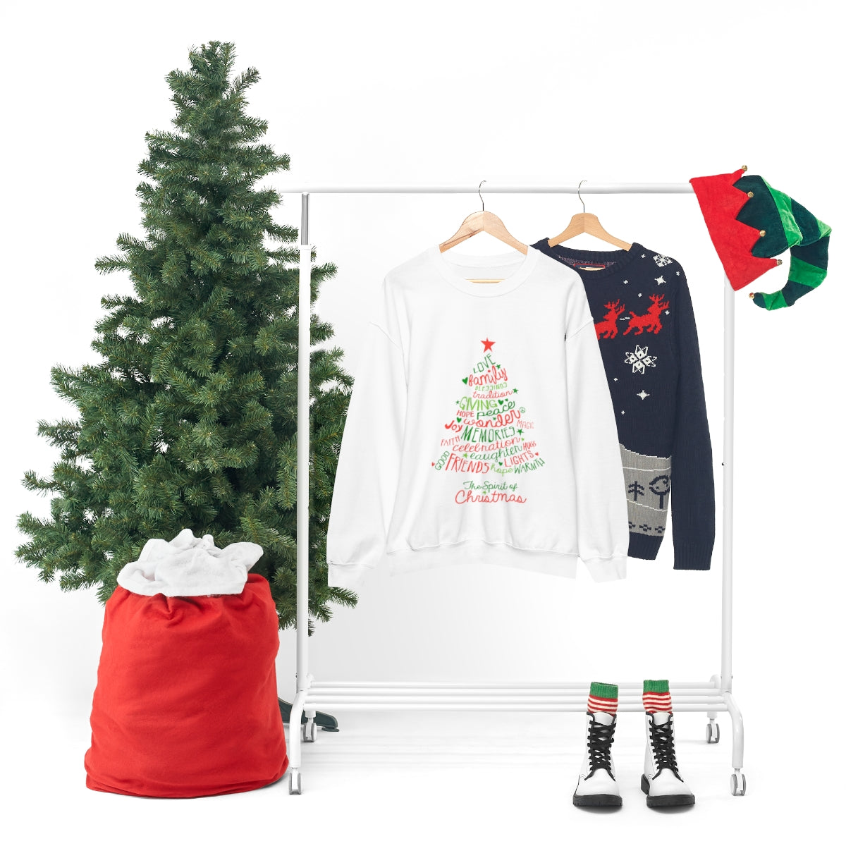 Christmas Unisex Heavy Blend Crewneck Sweatshirt