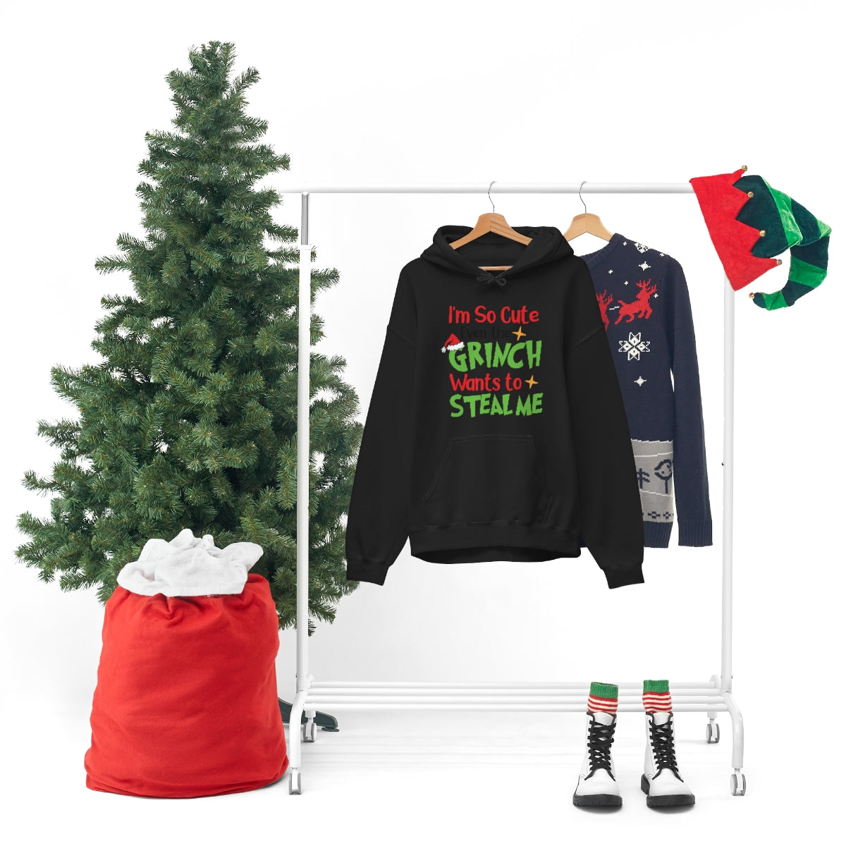 Christmas Unisex Heavy Blend Hooded Sweatshirt