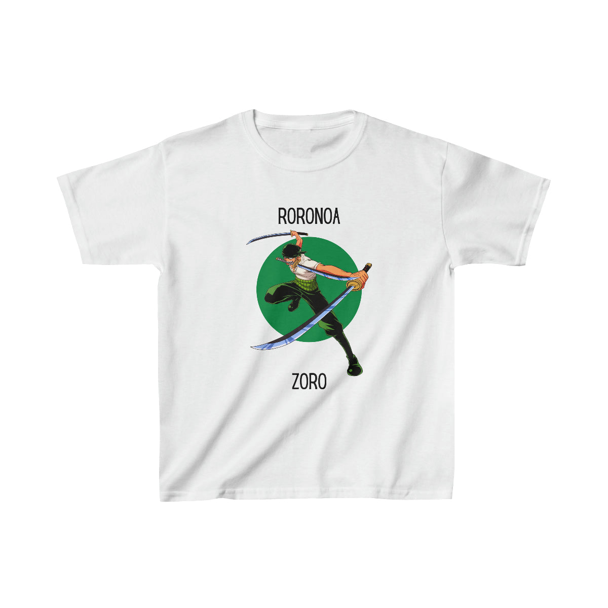 Roronoa Zoro Kids Heavy Cotton Tee