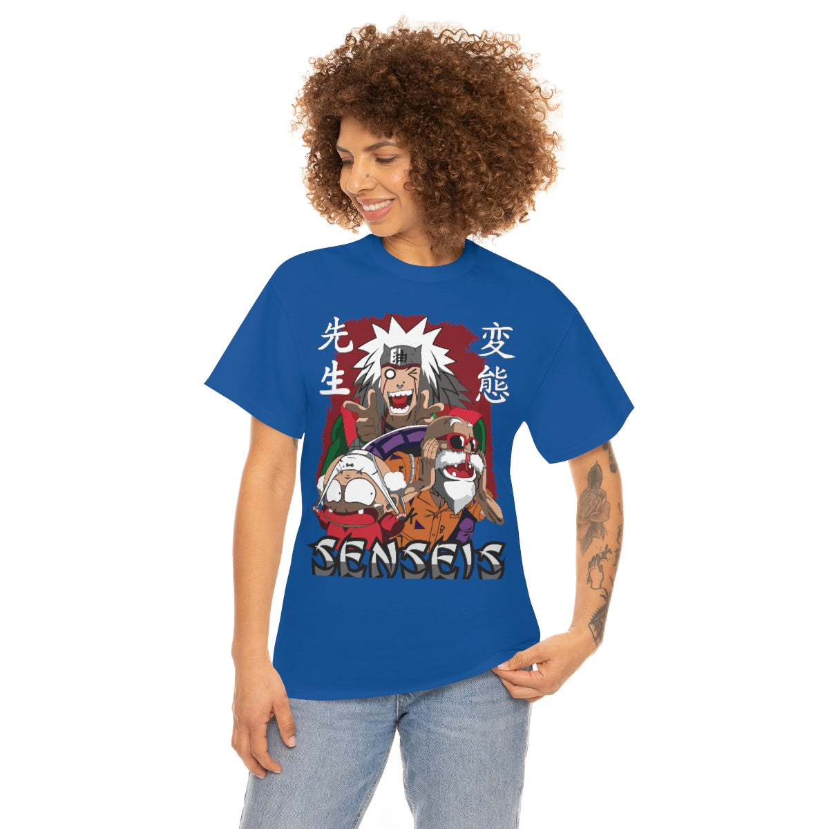 Anime perv mash up Unisex Heavy Cotton Tee