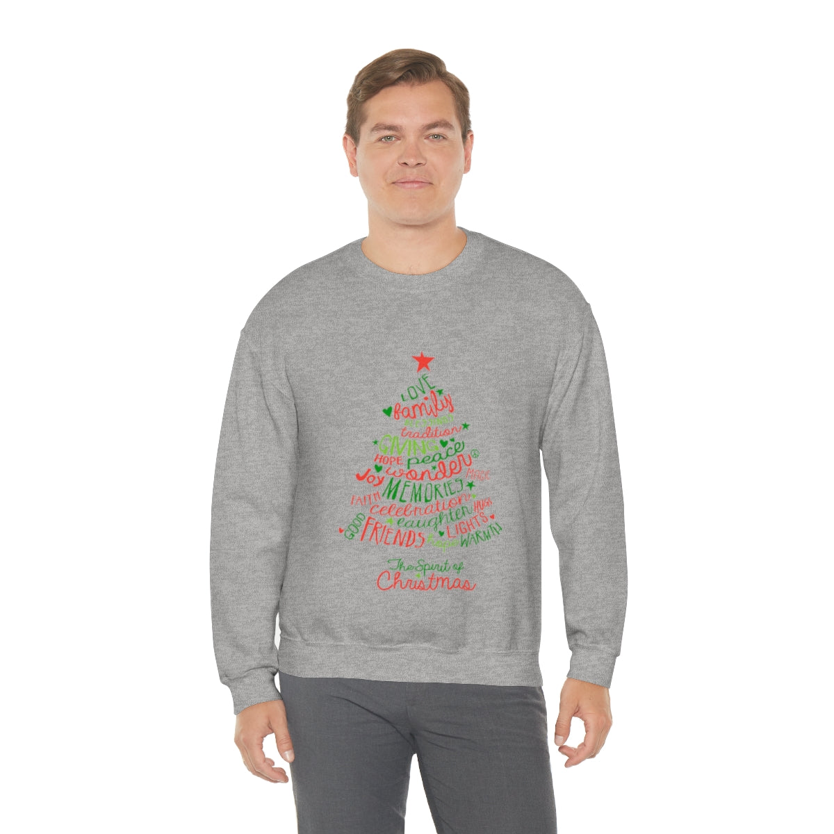 Christmas Unisex Heavy Blend Crewneck Sweatshirt