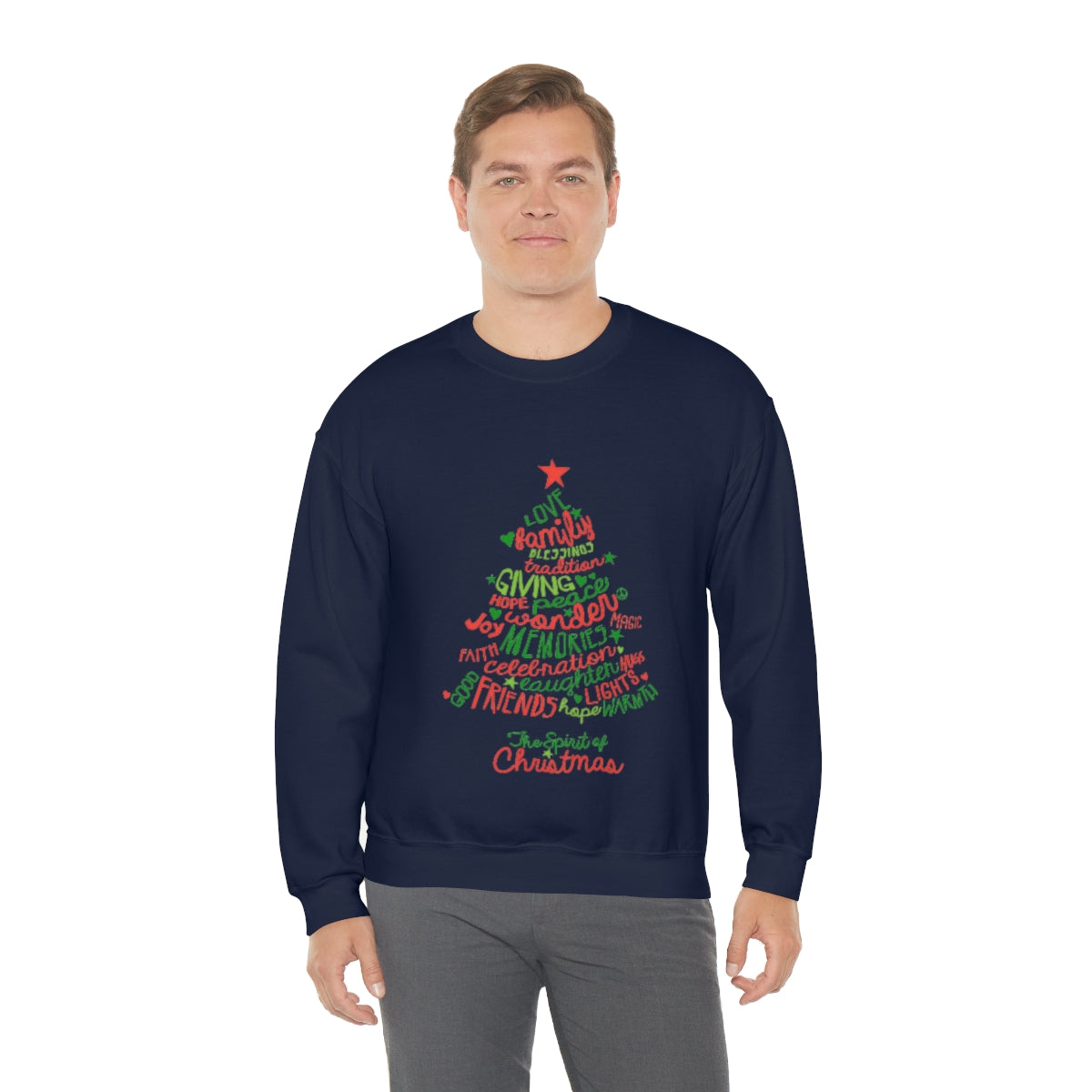 Christmas Unisex Heavy Blend Crewneck Sweatshirt